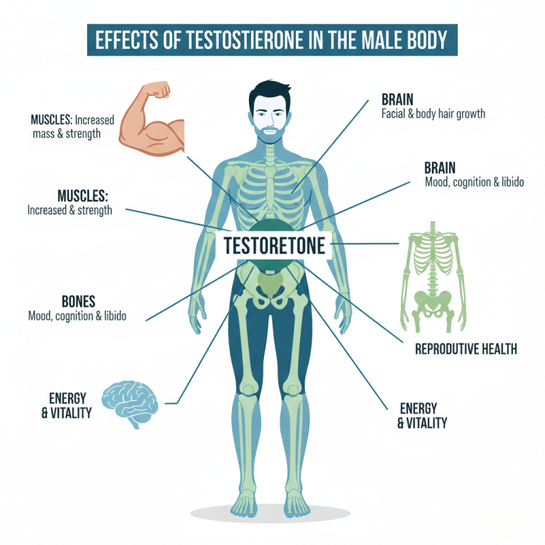 how TRT testosterone therapy works in the body