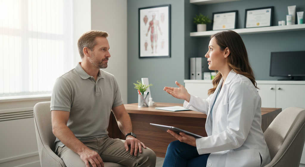 doctor consultation for TRT testosterone therapy
