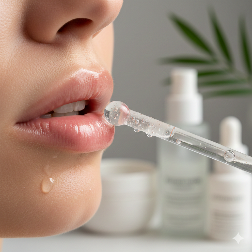 Lip serum for hydrated and healthy lips